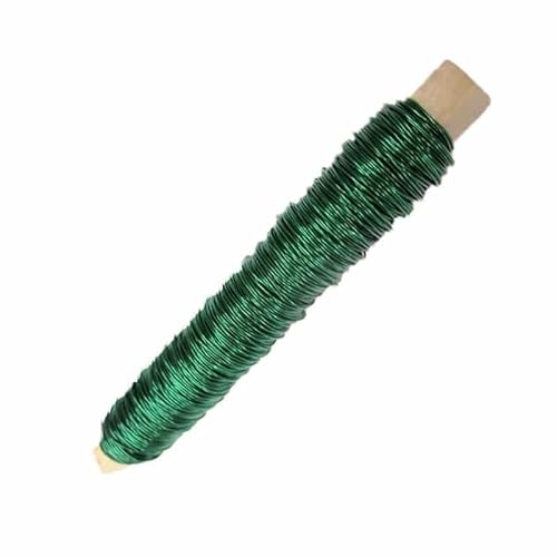 INNA-Glas Dekodraht ZELMA, grün, 100g, 50m, Ø0,5mm - Starker Dekolackdraht INNA-Glas Dekodraht ZELMA, grün, 100g, 50m, Ø0,5mm - Starker Dekolackdraht von INNA-Glas