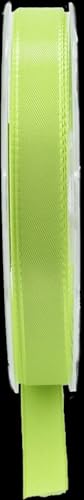 INNA-Glas Schmuckband WIARA, frühlingsgrün, 50m, 15mm - Polyester Dekoband von INNA-Glas