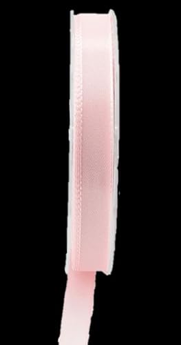 INNA-Glas Schmuckband WIARA, hellrosa, 50m, 15mm - Polyester Dekoband von INNA-Glas