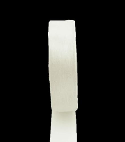 INNA-Glas Verzierband OSNA, creme, 25m, 25mm - Organzaband von INNA-Glas