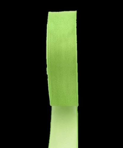 INNA-Glas Verzierband OSNA, limettengrün, 50m, 10mm - Organzaband INNA-Glas Verzierband OSNA, limettengrün, 50m, 10mm - Organzaband von INNA-Glas
