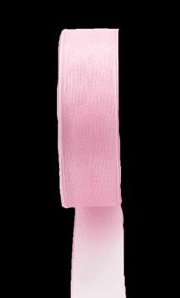 INNA-Glas Verzierband OSNA, rosa, 25m, 25mm - Organzaband von INNA-Glas