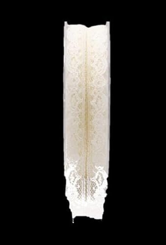 INNA-Glas Zierband SIMAY, creme, 25m, 20mm - Spitzenband INNA-Glas Zierband SIMAY, creme, 25m, 20mm - Spitzenband von INNA-Glas