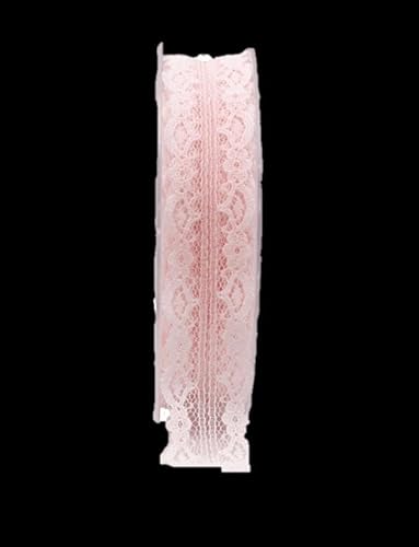 INNA-Glas Zierband SIMAY, rosa, 25m, 20mm - Spitzenband INNA-Glas Zierband SIMAY, rosa, 25m, 20mm - Spitzenband von INNA-Glas