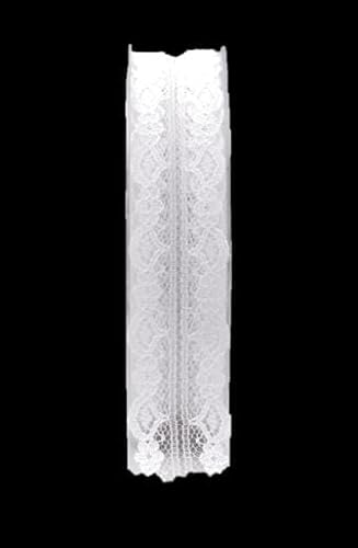 INNA-Glas Zierband SIMAY, weiß, 25m, 20mm - Spitzenband INNA-Glas Zierband SIMAY, weiß, 25m, 20mm - Spitzenband von INNA-Glas