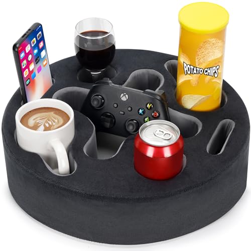 Couch-Becherhalter, Sofa-Becherhalter, Kissen, Couch-Caddy, Getränkehalter, Tablett, Organizer für Bett, Wohnmobil, TV, Auto, Männerhöhle, Boot, Fernbedienung, Snacks, Geschenk für Couch, Kartoffel, Couch-Becherhalter, Sofa-Becherhalter, Kissen, Couch-Caddy, Getränkehalter, Tablett, Organizer für Bett, Wohnmobil, TV, Auto, Männerhöhle, Boot, Fernbedienung, Snacks, Geschenk für Couch, Kartoffel, von INNO STAGE