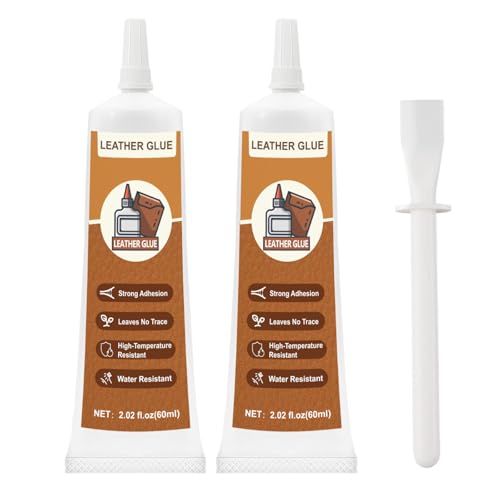 INNOVAYOU 120ml Lederkleber, Leder Kleber Instant Bonding Permanent Clear Soft Wasserdicht, Lederkleber Extra Stark für Lederrestaurierung und Verklebung Sofas, Autositze, Geldbörsen von INNOVAYOU