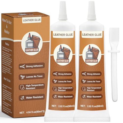 INNOVAYOU Lederkleber 120ml, Leder Kleber Instant Bonding Permanent Clear Soft Wasserdicht, Lederkleber Extra Stark für Sofas, Autositze, Geldbörsen von INNOVAYOU