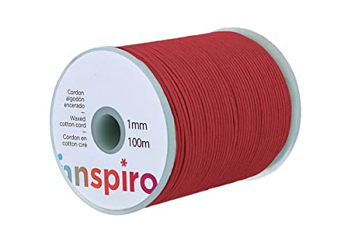 Baumwollschnur, gewachst, fein, Fuchsia, 2,0 mm, 100 m. Baumwollschnur, gewachst, fein, Fuchsia, 2,0 mm, 100 m. von INNSPIRO