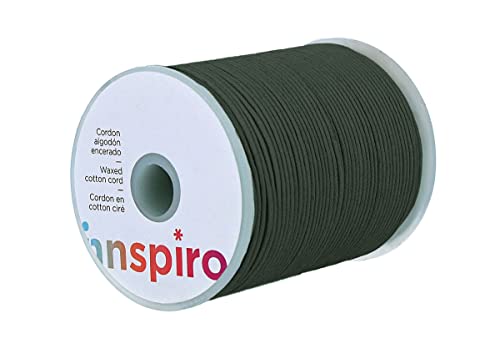 INNSPIRO Olivgrün fein gewachste Baumwollkordel 2mm 100m INNSPIRO Olivgrün fein gewachste Baumwollkordel 2mm 100m von INNSPIRO