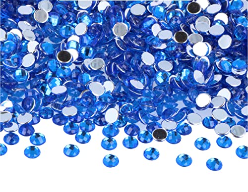 INNSPIRO Dekorative Acryl-Edelsteine, blau, 6 mm, 5000 Stück. von INNSPIRO