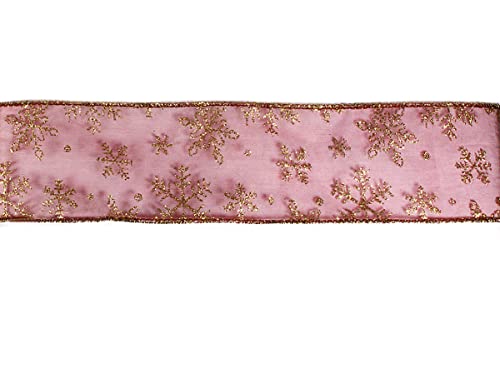 Dekoratives Lila Schneeband 6,5 cm x 10 m. Dekoratives Lila Schneeband 6,5 cm x 10 m. von INNSPIRO