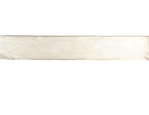 Dekoratives weißes Band, 4 cm x 10 m. von INNSPIRO