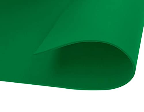 EVA-Gummi grün Lamellen 40 x 60 cm x 1 mm. 20 Stück. von INNSPIRO