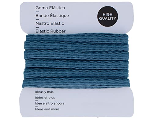 Elastischer Gummi, Blau, 5,3 mm, 3 m. Elastischer Gummi, Blau, 5,3 mm, 3 m. von INNSPIRO
