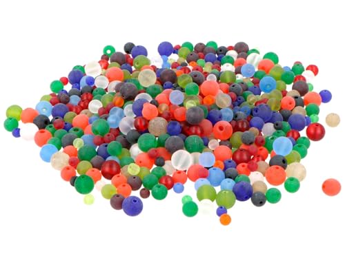 Glasperlen, Glaskugel, Mischung 4-6-8 mm, 300 g. Glasperlen, Glaskugel, Mischung 4-6-8 mm, 300 g. von INNSPIRO