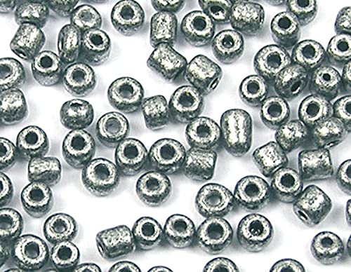 Glasstein, rund, glänzend, silberfarben, 2,3 mm, 10/0, 500 g. Glasstein, rund, glänzend, silberfarben, 2,3 mm, 10/0, 500 g. von INNSPIRO