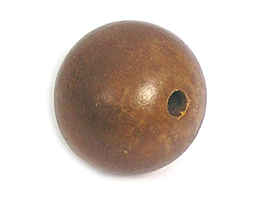 INNSPIRO Holzperlen, braune Kugel, Durchmesser 20 mm, ca. 150 u. von INNSPIRO