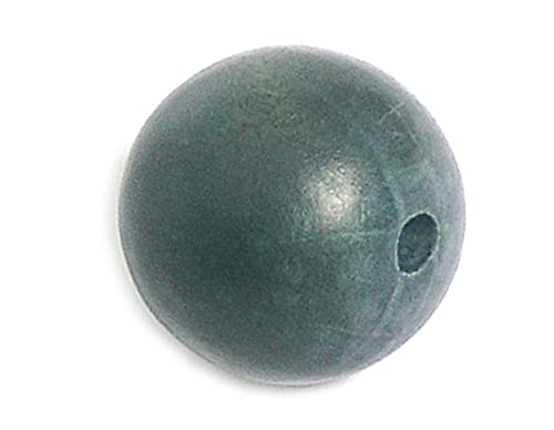 INNSPIRO Holzperlen, graue Kugel, Durchmesser 30 mm, 50 u, ca. von INNSPIRO