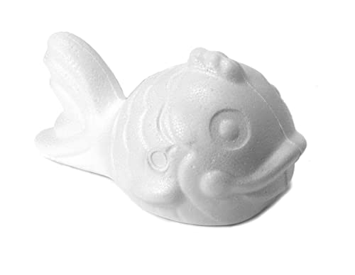 INNSPIRO A3415 Porexfisch 11 x 4 cm. Tasche zum Aufhängen von 6 Stück. Tiere, weiß, 11x4cm INNSPIRO A3415 Porexfisch 11 x 4 cm. Tasche zum Aufhängen von 6 Stück. Tiere, weiß, 11x4cm von INNSPIRO