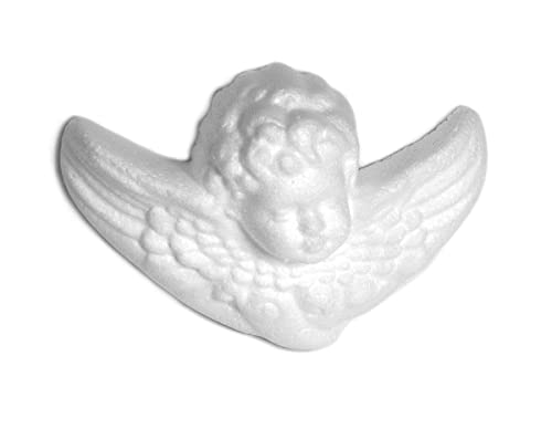 INNSPIRO A3511 Anhänger Engel aus Porex 12,5 x 9 cm. Beutel zum Aufhängen von 5 Stück, weiß, 5x9cm INNSPIRO A3511 Anhänger Engel aus Porex 12,5 x 9 cm. Beutel zum Aufhängen von 5 Stück, weiß, 5x9cm von INNSPIRO