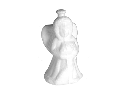 INNSPIRO A3676 Anhänger Engel aus Porex 5 x 9,5 cm. Tasche zum Aufhängen von 10 Stück, weiß, 5x9,5cm INNSPIRO A3676 Anhänger Engel aus Porex 5 x 9,5 cm. Tasche zum Aufhängen von 10 Stück, weiß, 5x9,5cm von INNSPIRO