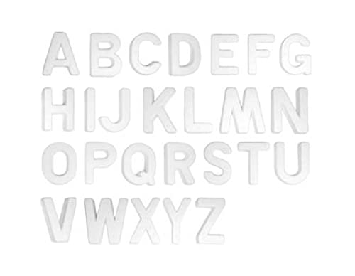 INNSPIRO A3694 Full Porex High Alphabet 7,5 cm hängebeutel, weiß, 7,5cm von INNSPIRO