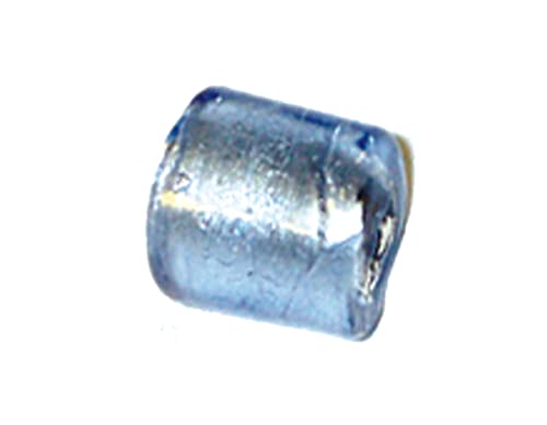 INNSPIRO Glasperle Zylinder transparent himmelblau 1,0x1,3cm 500gr. 177u ca. von INNSPIRO