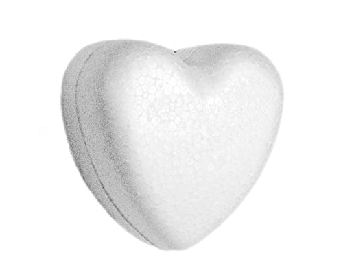 INNSPIRO Herz gefüllt mit Porex, 4 cm, Tasche zum Aufhängen, 30 U, geometrische Formen von INNSPIRO
