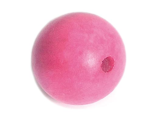 INNSPIRO Holzperle rosa Kugel Durchmesser 30 mm. 50 u. ca. von INNSPIRO