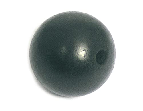 INNSPIRO Holzperlen, schwarze Kugel, Durchmesser 25 mm, 100 U, ca. von INNSPIRO