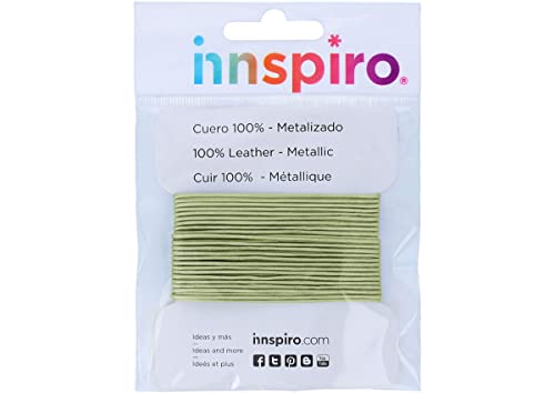 INNSPIRO Lederband, metallisch, Pastellgrün, 1,0 mm, 5 m. INNSPIRO Lederband, metallisch, Pastellgrün, 1,0 mm, 5 m. von INNSPIRO