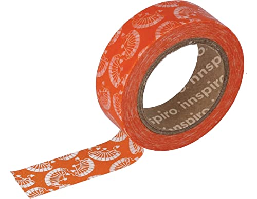 INNSPIRO Masking Klebeband, mittelgroß, orange, 15 mm x 10 m, Serie Floral INNSPIRO Masking Klebeband, mittelgroß, orange, 15 mm x 10 m, Serie Floral von INNSPIRO