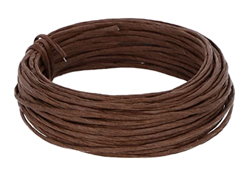 INNSPIRO Papierbeschichteter Draht, braun, 3 mm x 10 m, formbar, zum Herstellen von Formen, Basteln und Dekorieren INNSPIRO Papierbeschichteter Draht, braun, 3 mm x 10 m, formbar, zum Herstellen von Formen, Basteln und Dekorieren von INNSPIRO