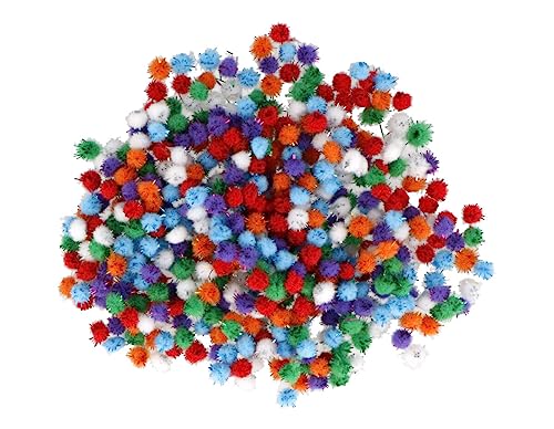 INNSPIRO Pompons aus Polypropylen, 5 mm, 500 Stück. von INNSPIRO