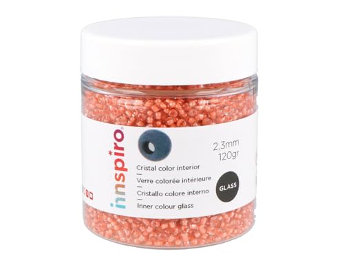 INNSPIRO Runder Glasstein innen Pfirsich, 2,3 mm, 10/0, 120 g. INNSPIRO Runder Glasstein innen Pfirsich, 2,3 mm, 10/0, 120 g. von INNSPIRO