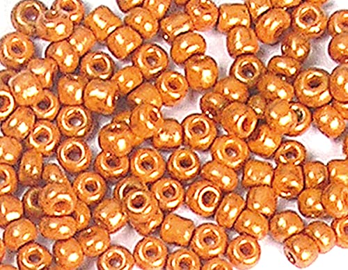 INNSPIRO Runder Glassteine, glänzend, bronzefarben, 2,3 mm, 10/0, 120 g. von INNSPIRO