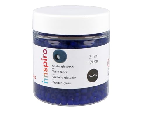 INNSPIRO Starker blauer Glasstein, rund, 3,0 mm, 8/0, 120 g. INNSPIRO Starker blauer Glasstein, rund, 3,0 mm, 8/0, 120 g. von INNSPIRO