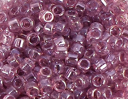 Japanische Perlen Zylinder Schatz glänzend lila 1,8mm.11/0 100gr. Japanische Perlen Zylinder Schatz glänzend lila 1,8mm.11/0 100gr. von Toho
