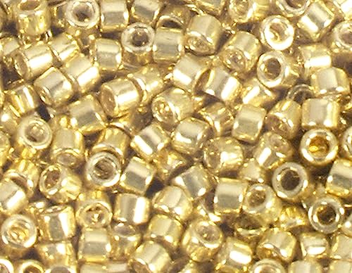 Japanische Perlen Zylinder Treasure verzinkt Feile 3,3mm.8/0 100g von INNSPIRO