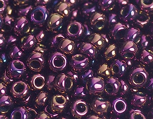 Japanische Rocailles Metallic-Perlen, 2,2 mm, 11/0, 100 g. von Toho
