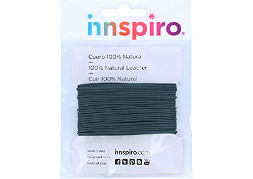 Kordel aus Naturleder, Blau, 1,0 mm, 5 m. Kordel aus Naturleder, Blau, 1,0 mm, 5 m. von INNSPIRO