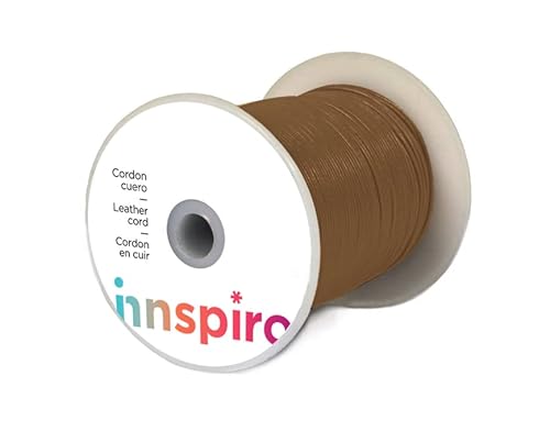Kordel aus Naturleder, Braun, 1,5 mm, 100 m. Kordel aus Naturleder, Braun, 1,5 mm, 100 m. von INNSPIRO