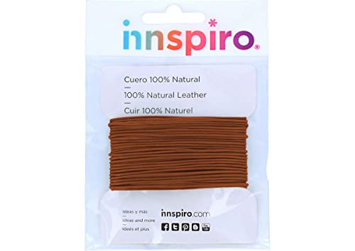 Kordel aus Naturleder, Orange, 1,0 mm, 5 m. Kordel aus Naturleder, Orange, 1,0 mm, 5 m. von INNSPIRO
