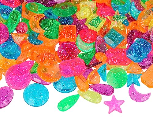 Kunststoff-Cabochons mehrfarbig Glitzer Durchmesser 18 mm. 120 Stück. ca. Kunststoff-Cabochons mehrfarbig Glitzer Durchmesser 18 mm. 120 Stück. ca. von INNSPIRO