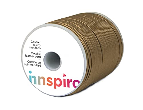 Lederschnur, goldfarben, 1,0 mm, 100 m. Lederschnur, goldfarben, 1,0 mm, 100 m. von INNSPIRO