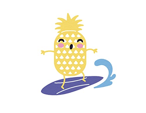 MISS KUTY ZAG Sommer-Stanzform Ananas, 4u, zum Schneiden von Papier, Karton, EVA-Gummi und Aluminiumfolie für Kartenherstellung, Scrapbooking und Basteln MISS KUTY ZAG Sommer-Stanzform Ananas, 4u, zum Schneiden von Papier, Karton, EVA-Gummi und Aluminiumfolie für Kartenherstellung, Scrapbooking und Basteln von INNSPIRO