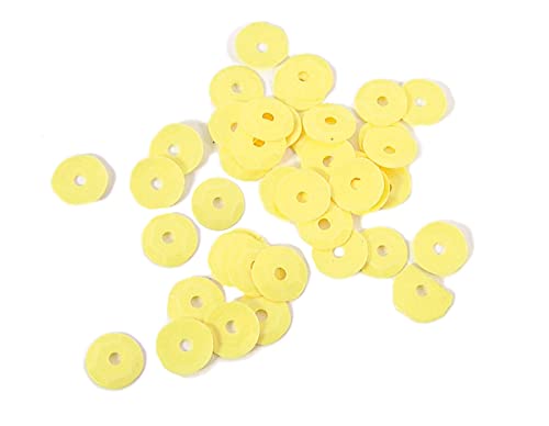 Pailletten, blickdicht, gelb, 7 mm, 500 g, 37500 U, ca. Pailletten, blickdicht, gelb, 7 mm, 500 g, 37500 U, ca. von INNSPIRO