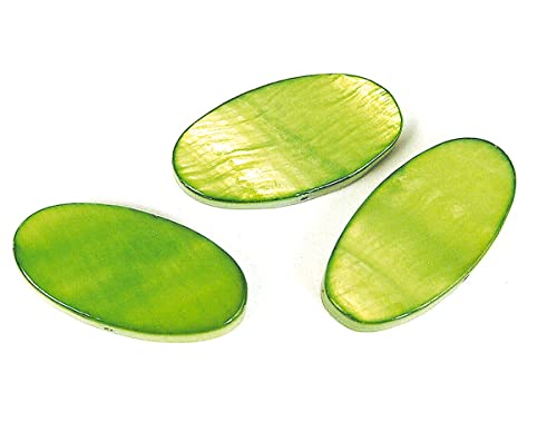 Perlenmuschel, oval, glänzend, 20 x 10 mm, 250 g, 154 u, ca. Perlenmuschel, oval, glänzend, 20 x 10 mm, 250 g, 154 u, ca. von INNSPIRO