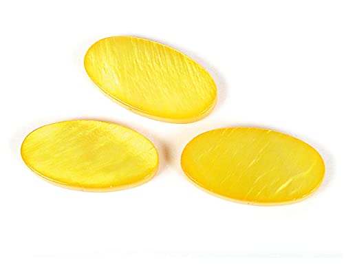 Perlenmuschel, oval, glänzend, Pfirsich, 20 x 10 mm, 250 g, 154 u, ca. von INNSPIRO